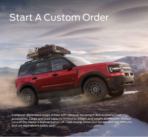 Start a custom order | Lehighton Ford in Lehighton PA