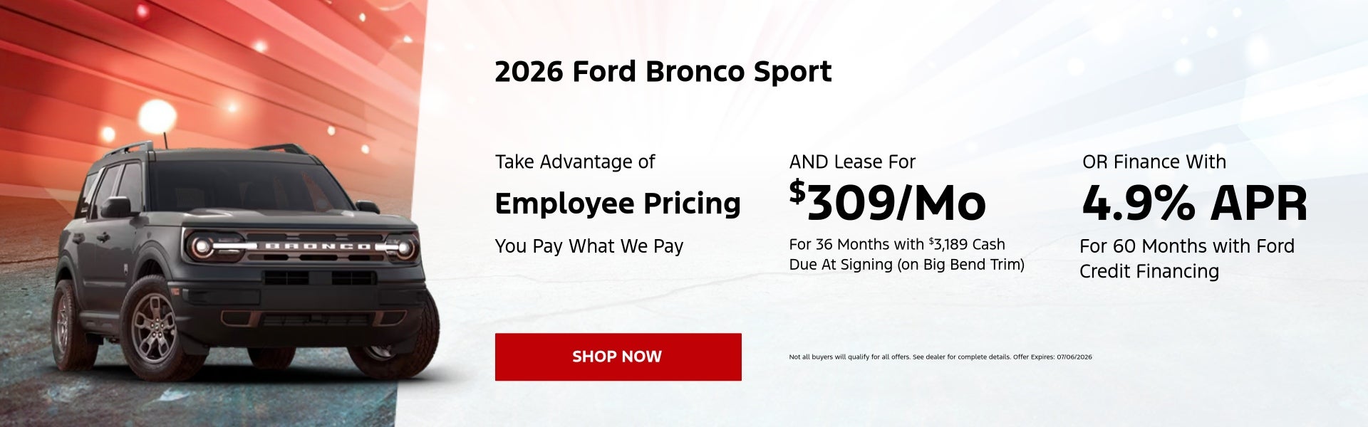 2026 Bronco Sport