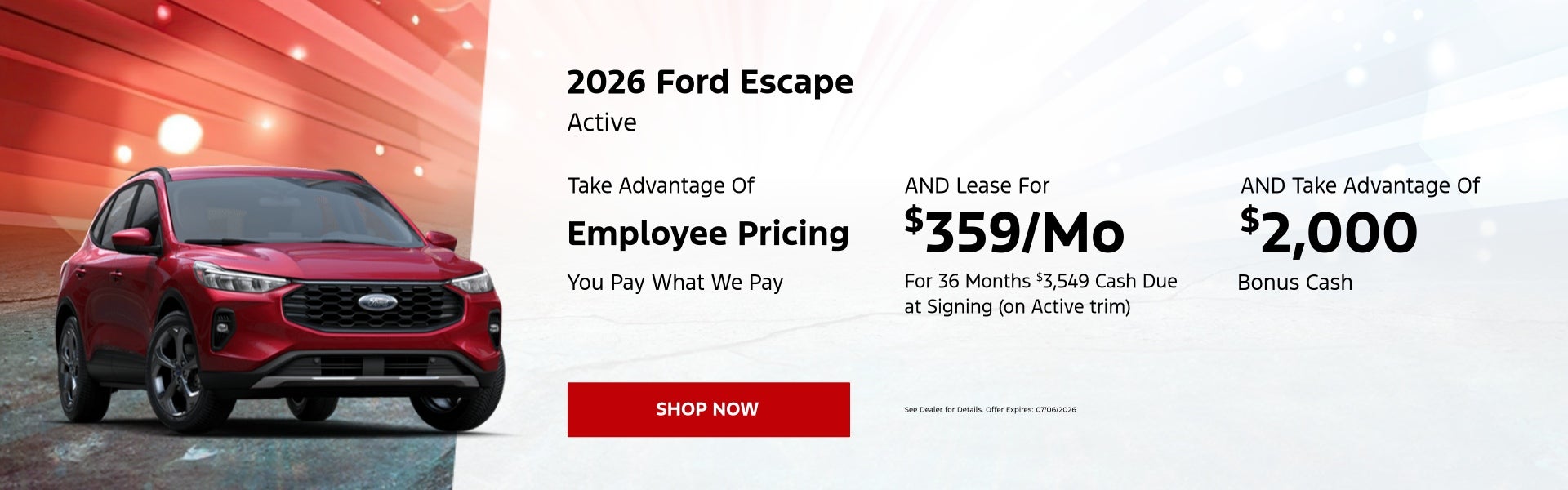 2026 Escape