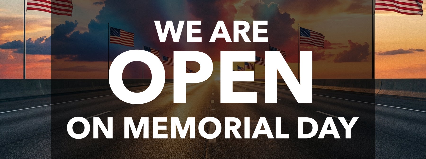 open on memorial